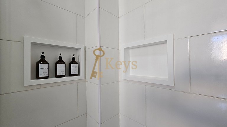 Studio c/ AC | Azul y Silencioso 5 min Playa