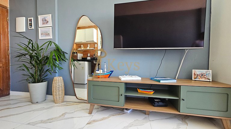 Suíte Azul Copacabana 5 Minutos da Praia