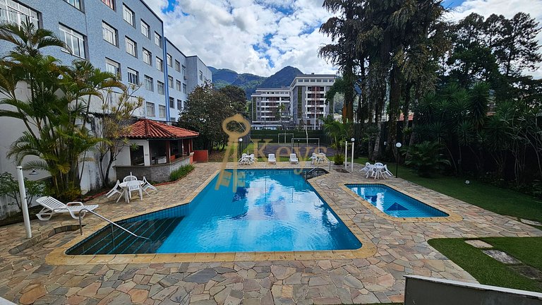 Retiro na Serra – Piscina, Jacuzzi e Sauna