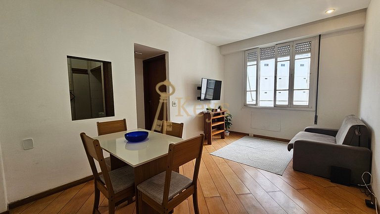 Silencioso e Charmoso Flat no coração do Rio