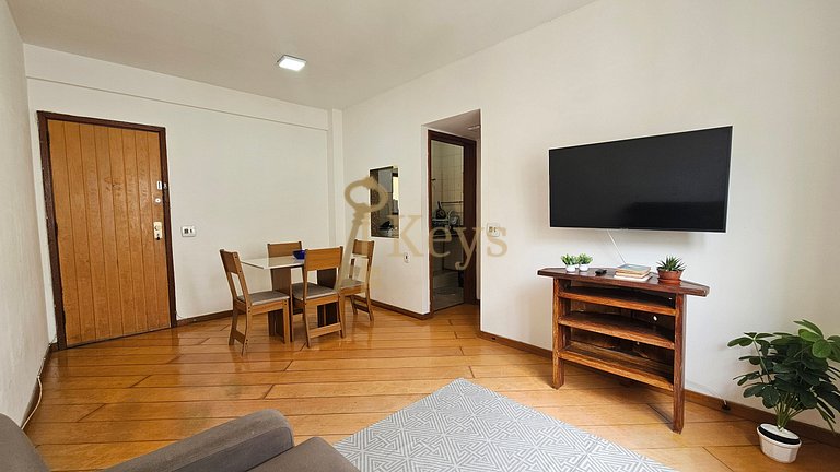 Silencioso e Charmoso Flat no coração do Rio