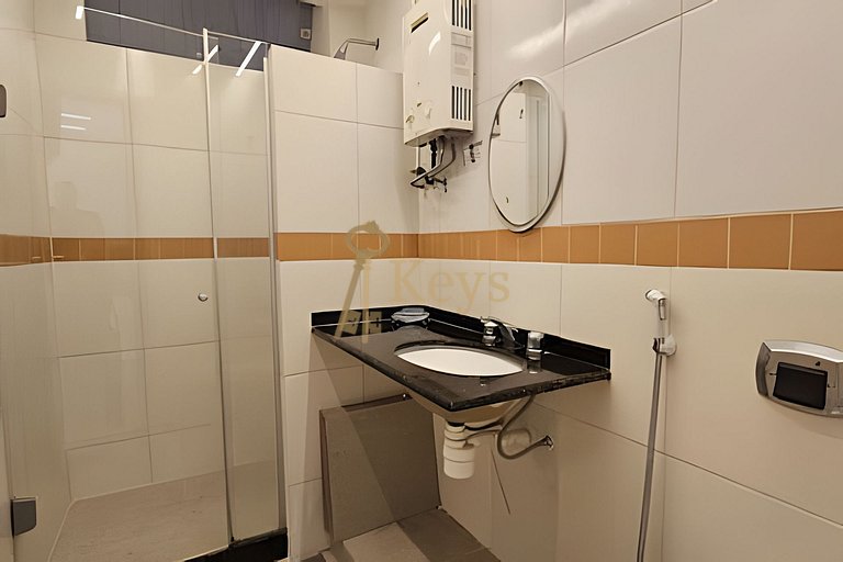 Studio Copacabana c/ AC | a 5 min de la Playa