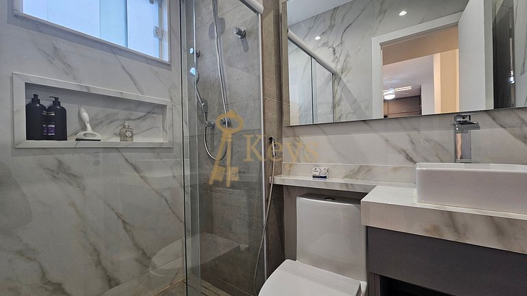 Loft Estiloso com Varanda | Copacabana