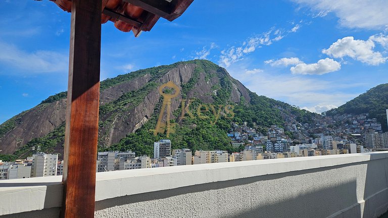Loft Estiloso com Varanda | Copacabana