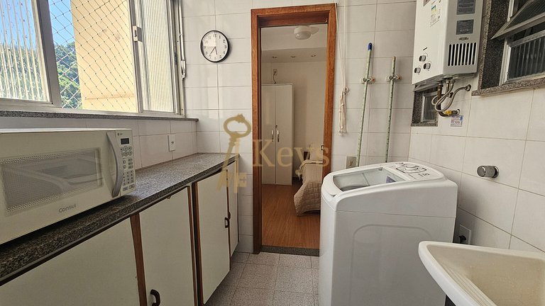 Conforto em Copacabana 3 Quartos ao lado da Praia