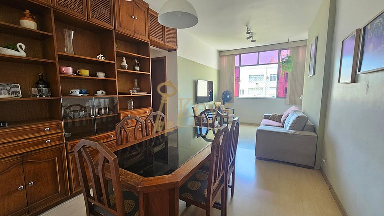 Encantador Apartamento a 700m da Praia de Copa
