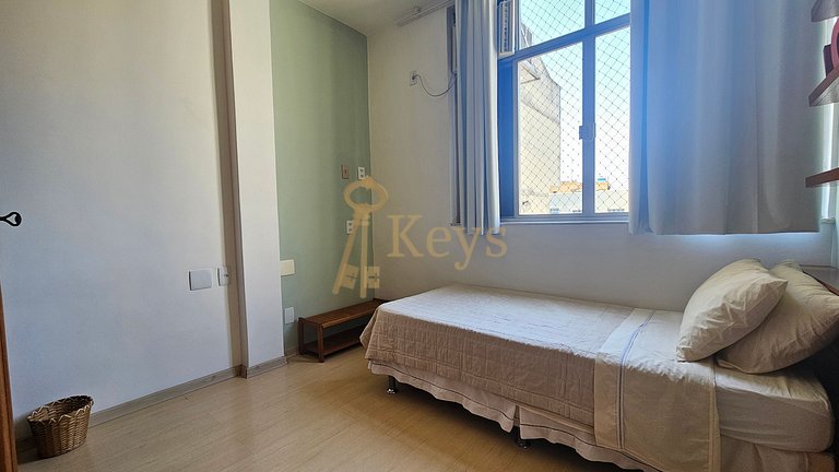 Encantador Apartamento a 700m da Praia de Copa