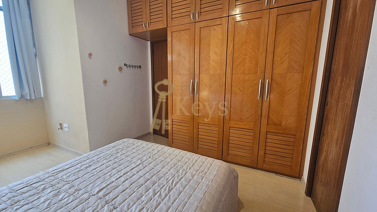 Conforto em Copacabana 3 Quartos ao lado da Praia