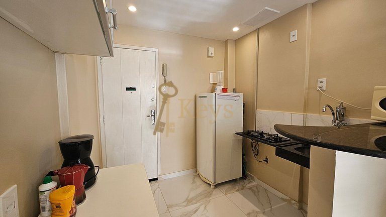 Studio c/ Ar | 5 min Praia Copacabana