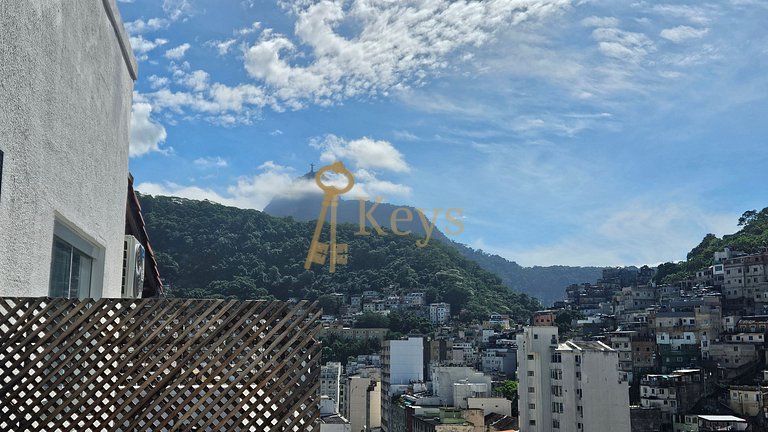 Paraíso na Cobertura | Terraço com Vista