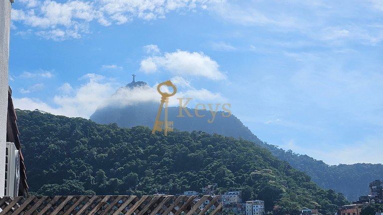 Paraíso na Cobertura | Terraço com Vista