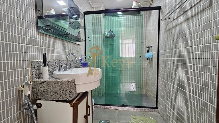 Studio Silencioso Copacabana c/ AC | 5min Playa