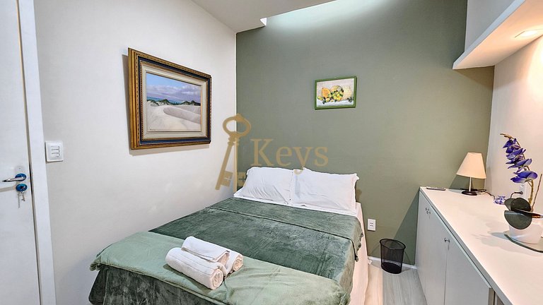 Studio c/ AC | a 5 min Playa Copacabana