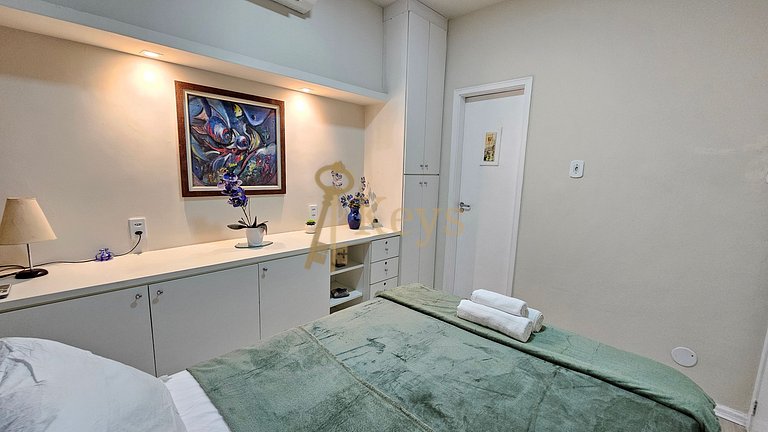 Studio Verde c/ AC | a 5 min Playa Copacabana