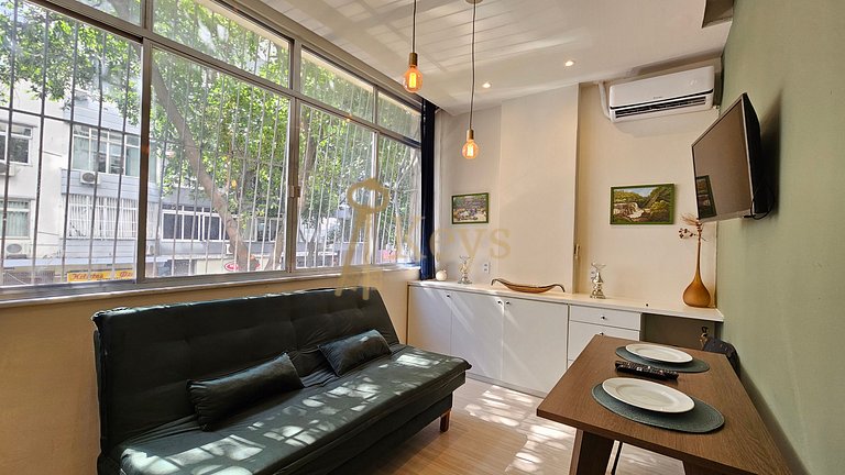 Studio Verde c/ AC | a 5 min Playa Copacabana