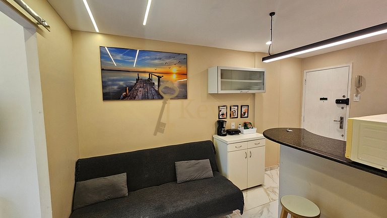 Studio Copacabana c/ AC | a 5 min de la Playa