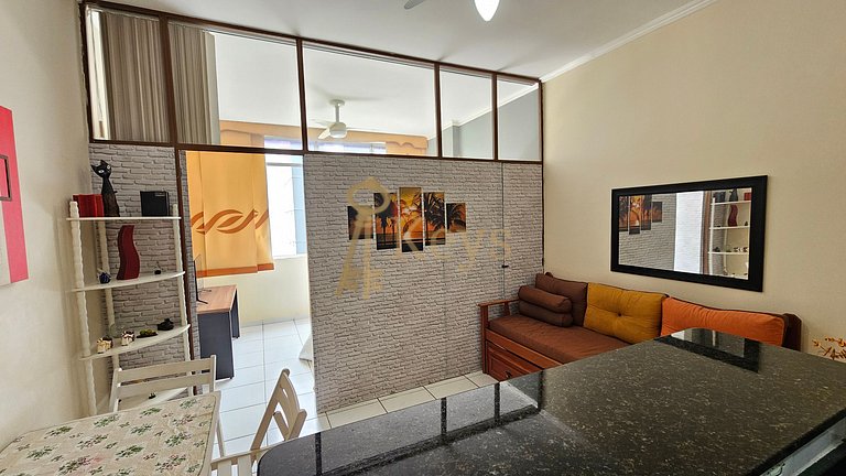 Studio Zen c/ Ar | 5 min Praia Copacabana