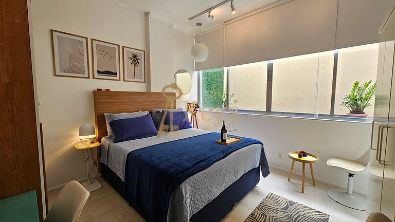 Studio w/ AC | Bossa Chic 5 min to Beach