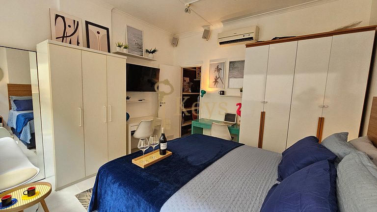 Studio Bossa Vintage & Chic |5 mins from the Beach