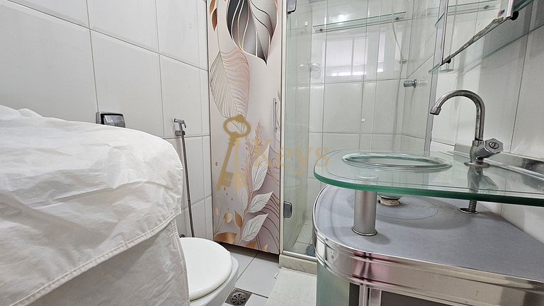 Studio Zen c/ Ar | 5 min Praia Copacabana