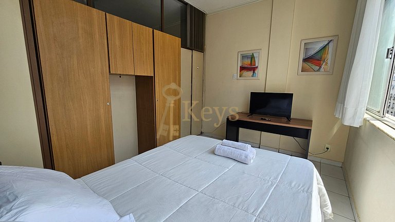 Studio w/ AC | 5 min to Copacabana Beach