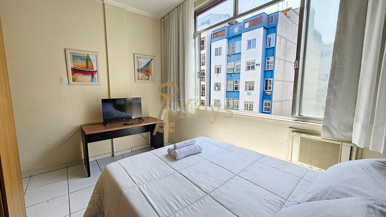 Studio c/ AC | a 5 min Playa Copacabana