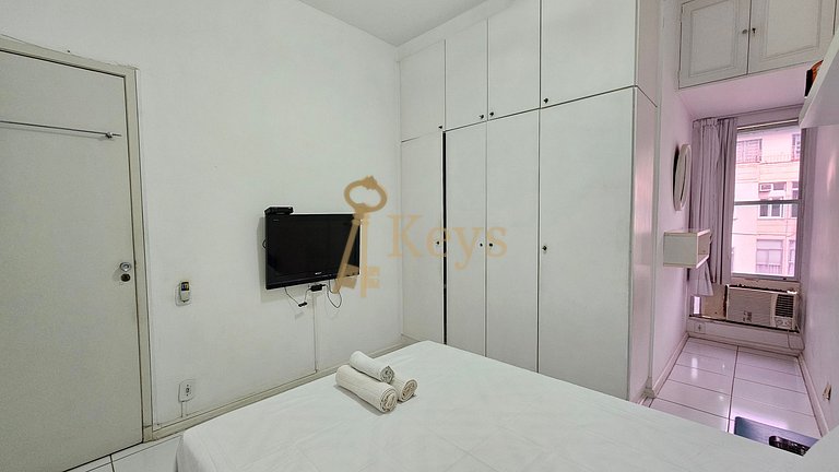 Family Apt w/ AC | Comfort in Copacabana