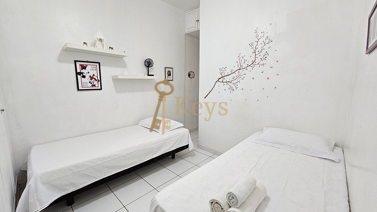 Family Apt w/ AC | Comfort in Copacabana