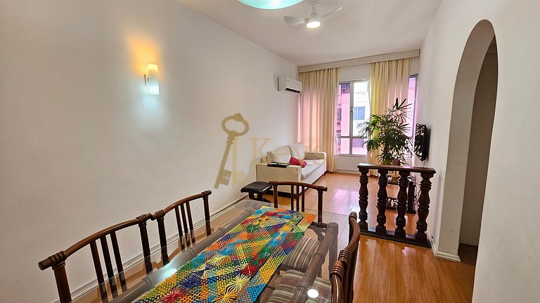 Family Apt w/ AC | Comfort in Copacabana