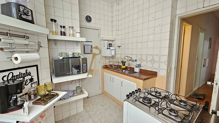 Family Apt w/ AC | Comfort in Copacabana