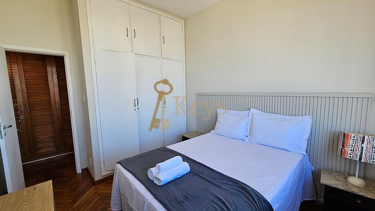 Moderno Apartamento de 3 Hab En Corazón de Ipanema