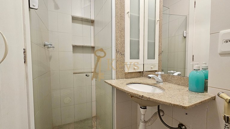 Moderno 3 Quartos no Coração de Ipanema