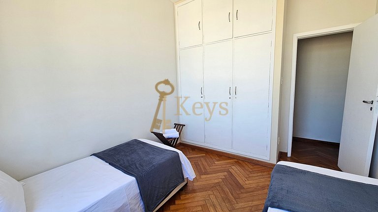 3BR w/ AC | Spacious & Modern Ipanema