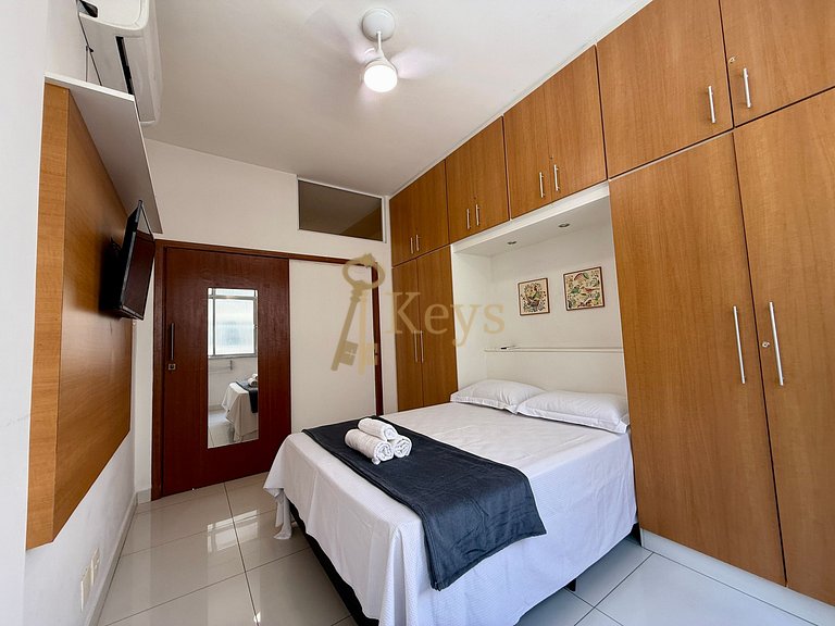 Modern Studio w/ AC | 5 min to Copa Beach