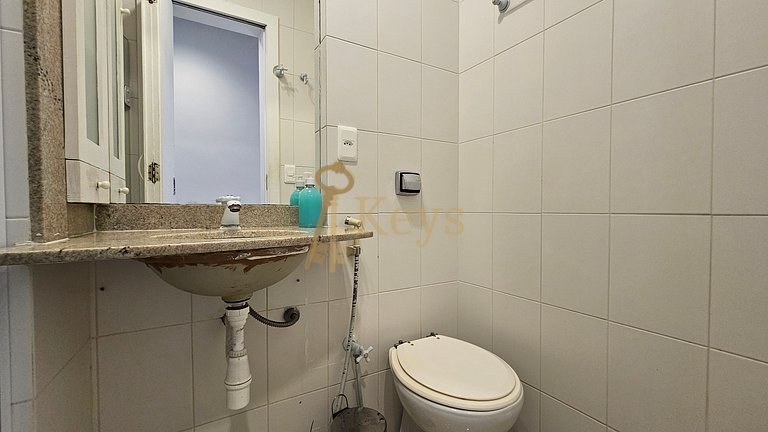 3 Quartos c/ Ar | Ipanema Amplo e Moderno