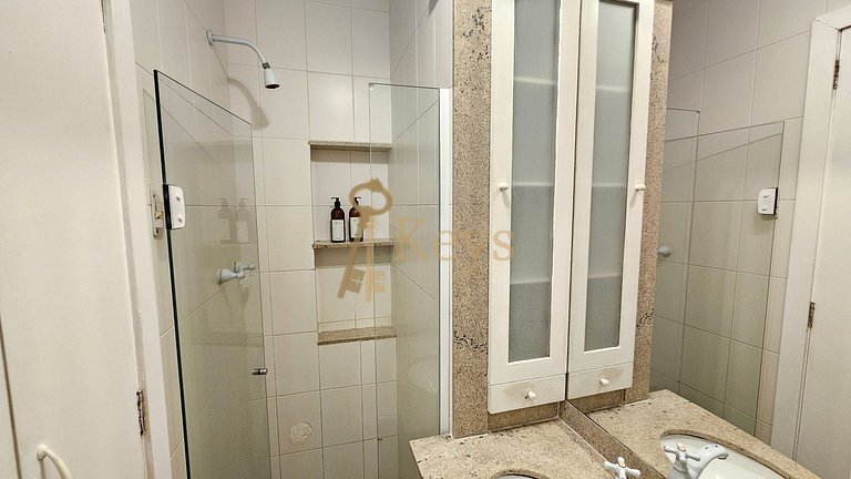 3 Quartos c/ Ar | Ipanema Amplo e Moderno