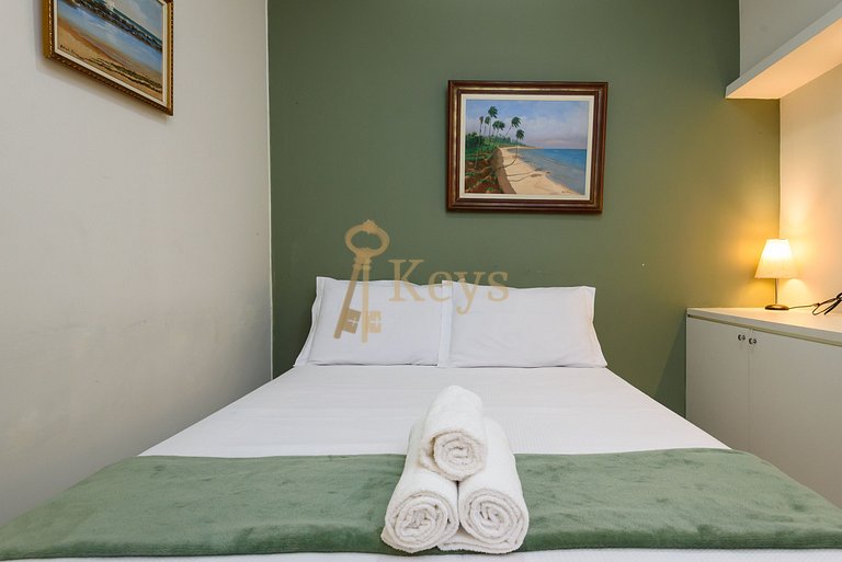 Studio Green Copacabana w/ AC | 5 min to Beach