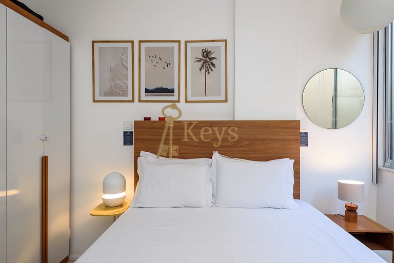 Bossa Chic Studio c/ AC | 5 min Playa