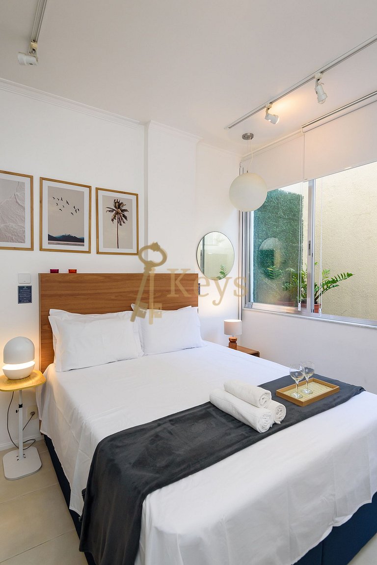 Bossa Chic Studio c/ AC | 5 min Playa