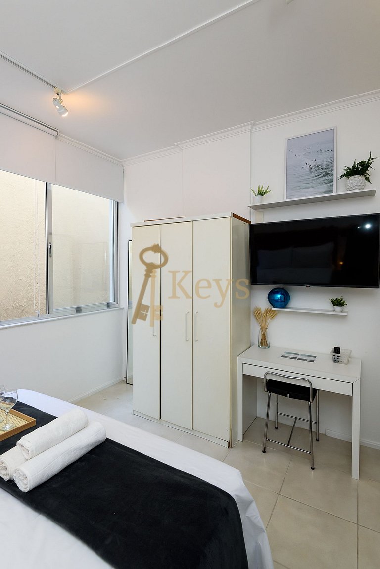 Bossa Chic Studio c/ AC | 5 min Playa