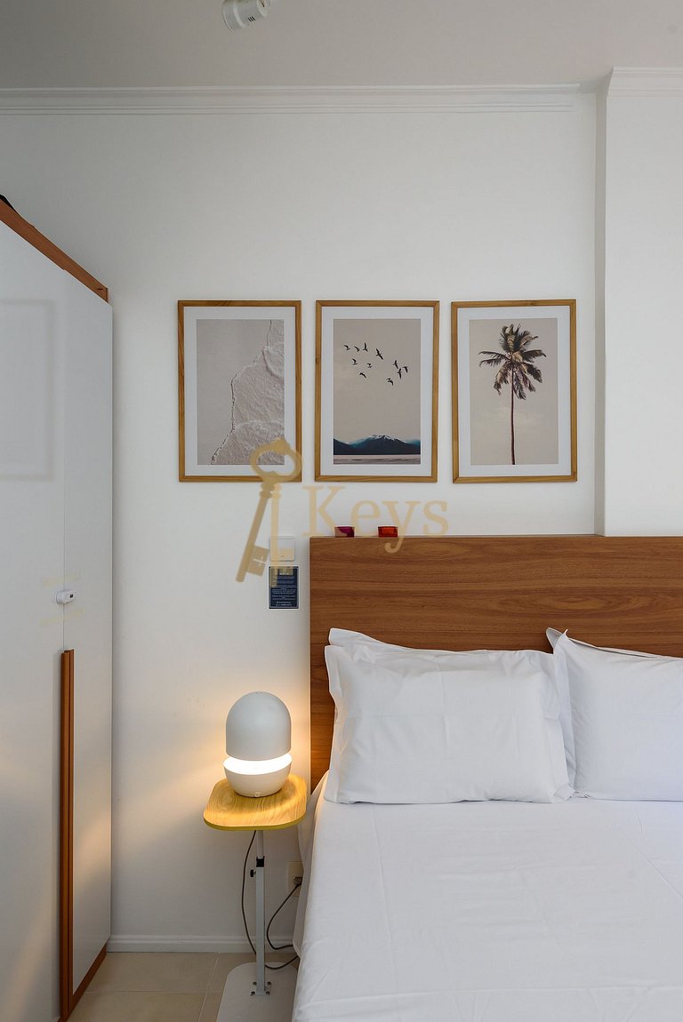 Bossa Chic Studio c/ AC | 5 min Playa
