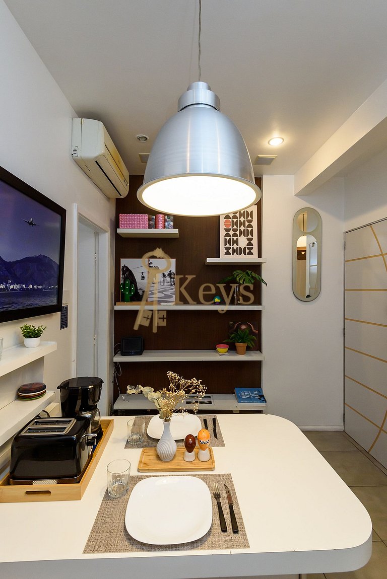 Bossa Chic Studio c/ AC | 5 min Playa