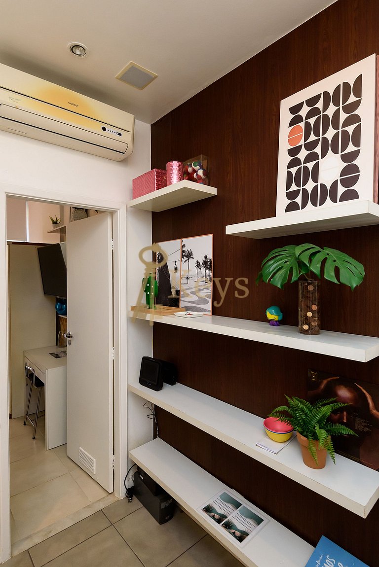 Bossa Chic Studio c/ AC | 5 min Playa