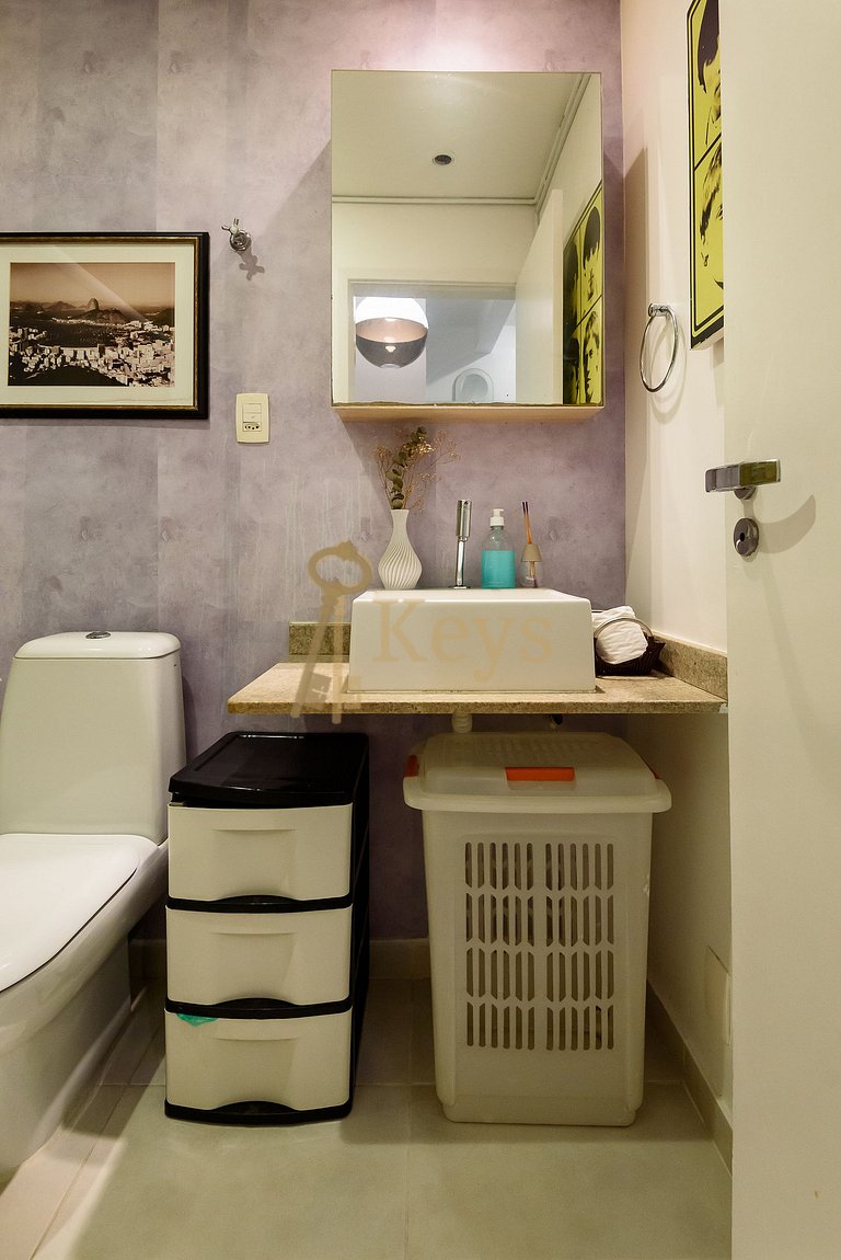 Bossa Chic Studio c/ AC | 5 min Playa