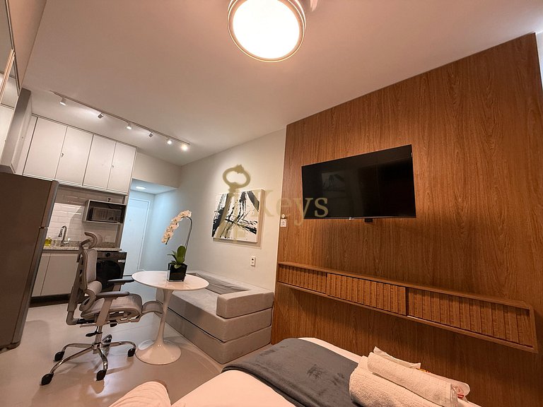 Studio Elegance Downtown Rio with Air Conditioning