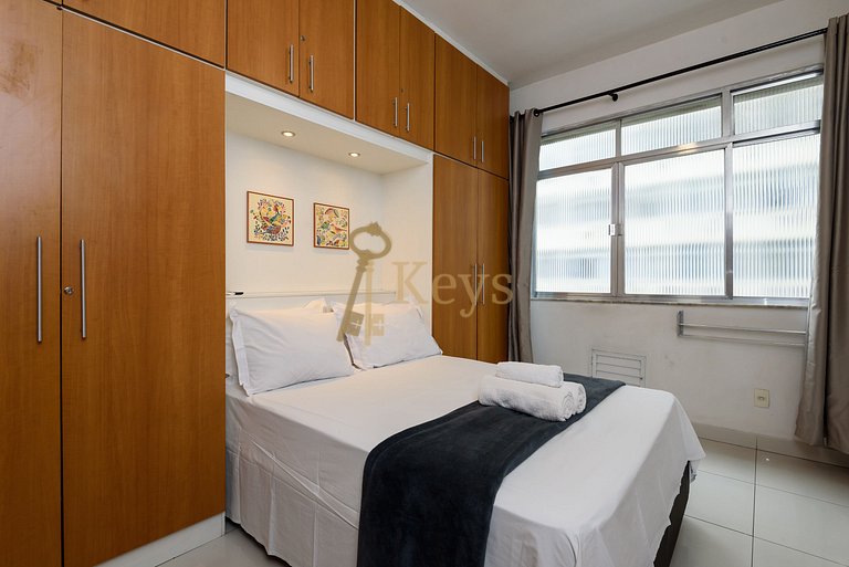 Studio Moderno & Chic | 5 min da Praia Copacabana