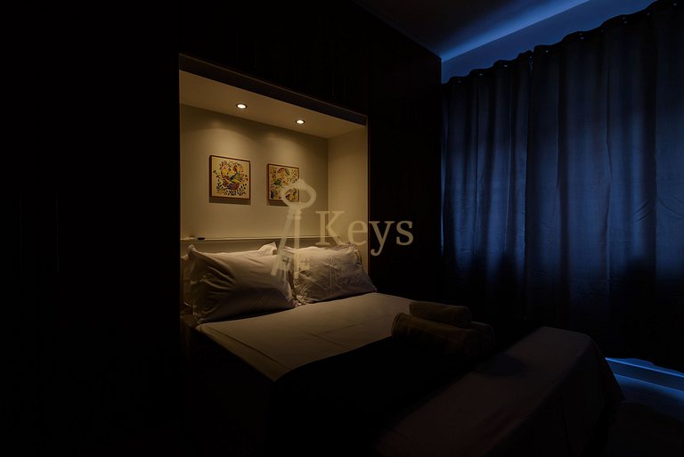 Studio Moderno & Chic | 5 min da Praia Copacabana