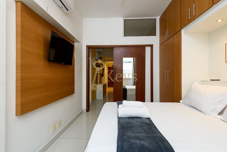Studio Moderno & Chic | 5 min da Praia Copacabana