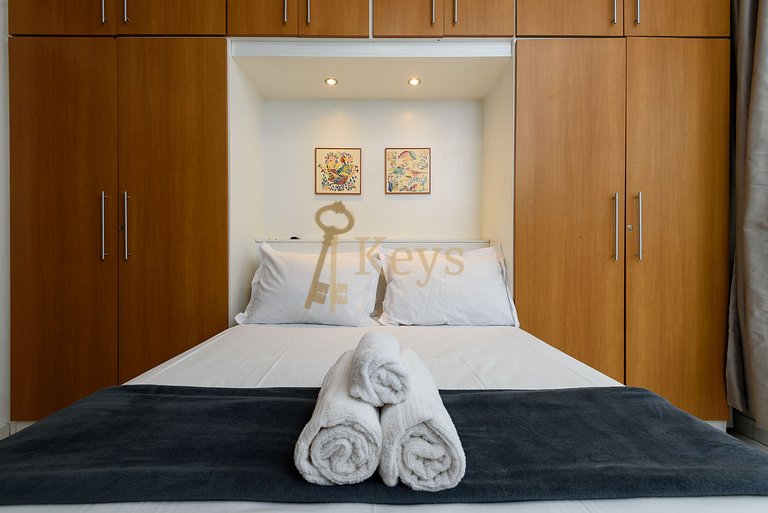 Studio Moderno & Chic | 5 min da Praia Copacabana