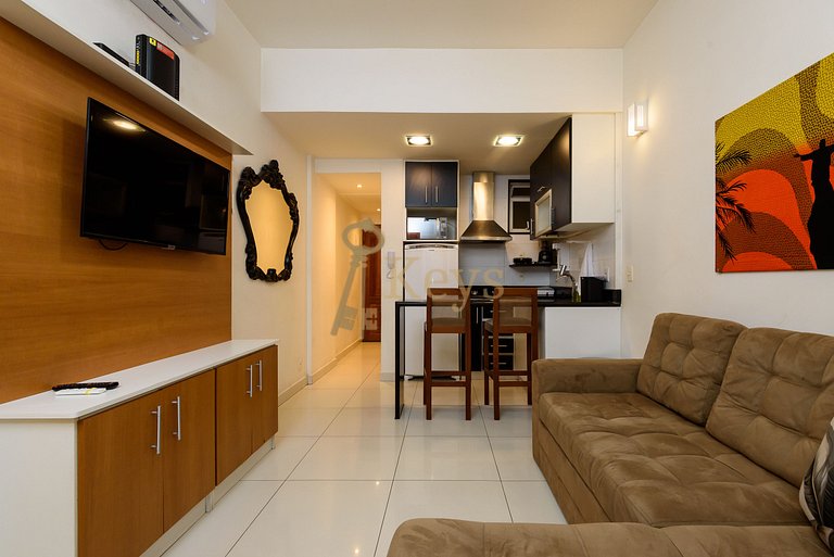 Modern & Chic Studio | 5 min from Copacabana Beach